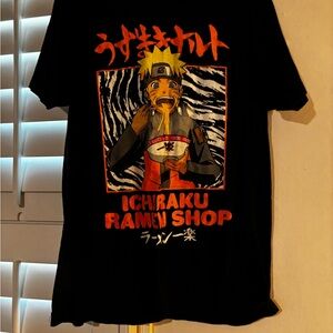 Naruto Ichiraku Ramen Black Graphic Tee